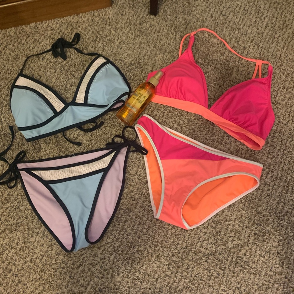 Worn Once! Bundle/2 Bikinis Sets/Size Med Juniors